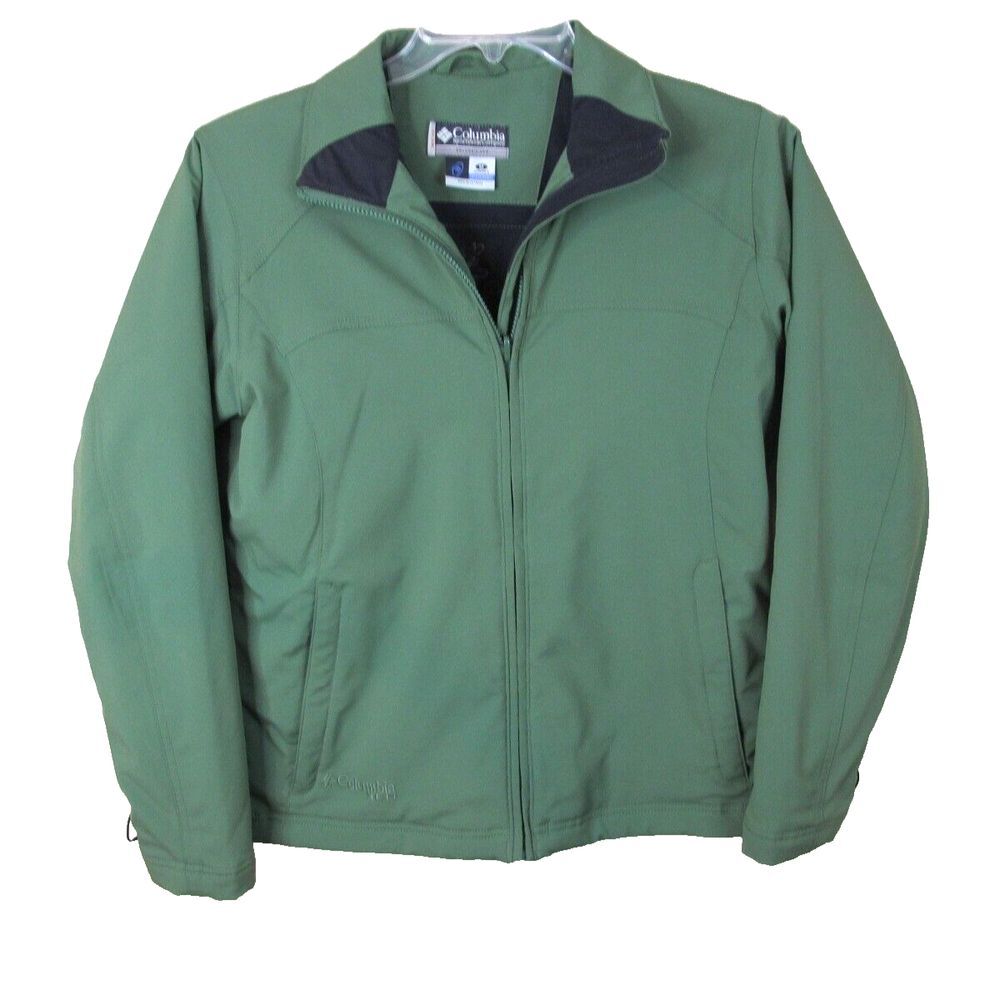 Columbia XCO Interchange Jacket/Coat Women's Medium Green - Nice!